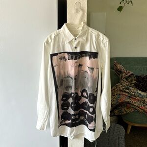LIMITED EDITION ABSTRACT PRINT SHIRT